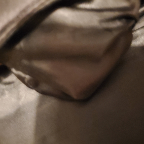 Vintage beaded black small purse with shoulder strap snap closure - Picture 5 of 9